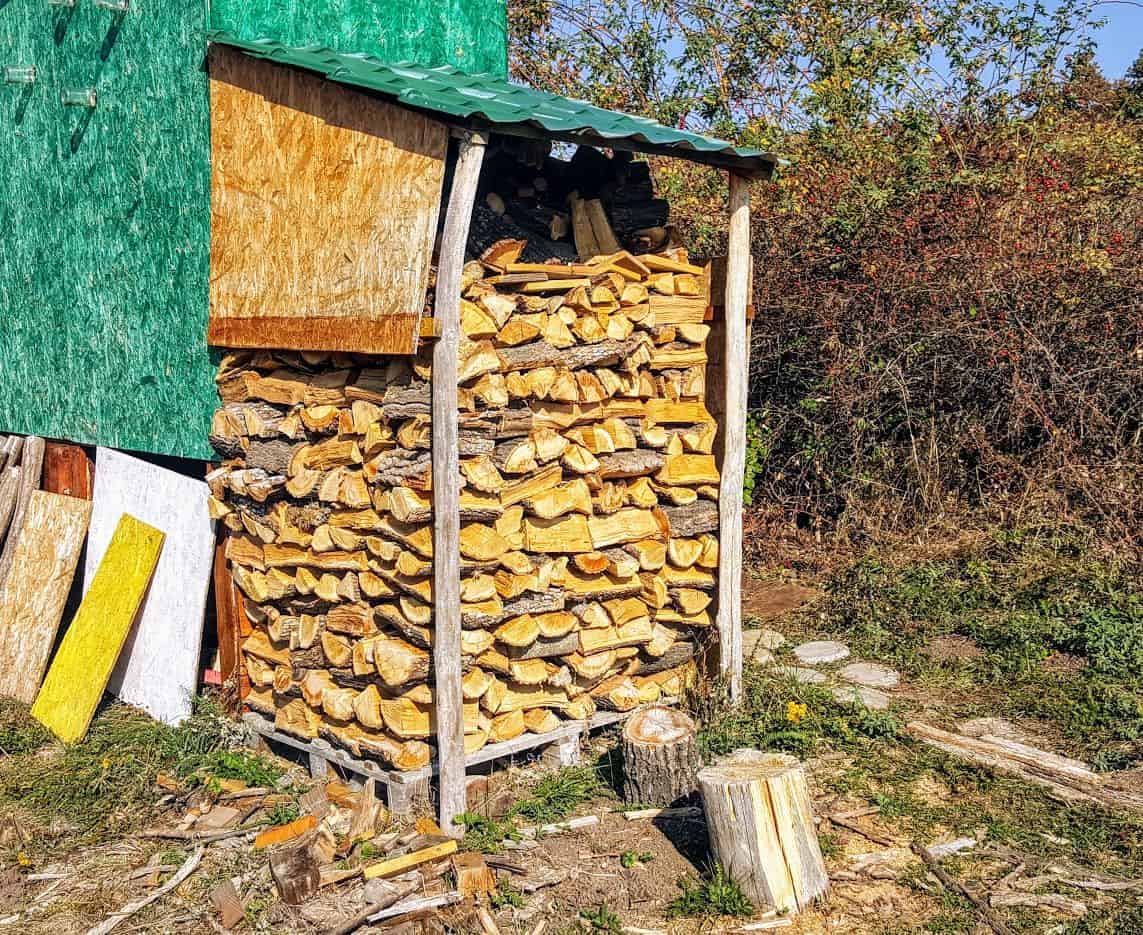 Sušenje drva za ogrev